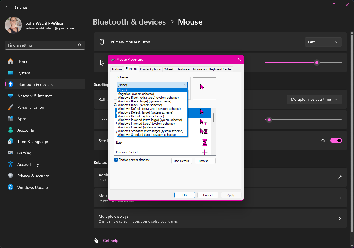How to change your mouse cursor