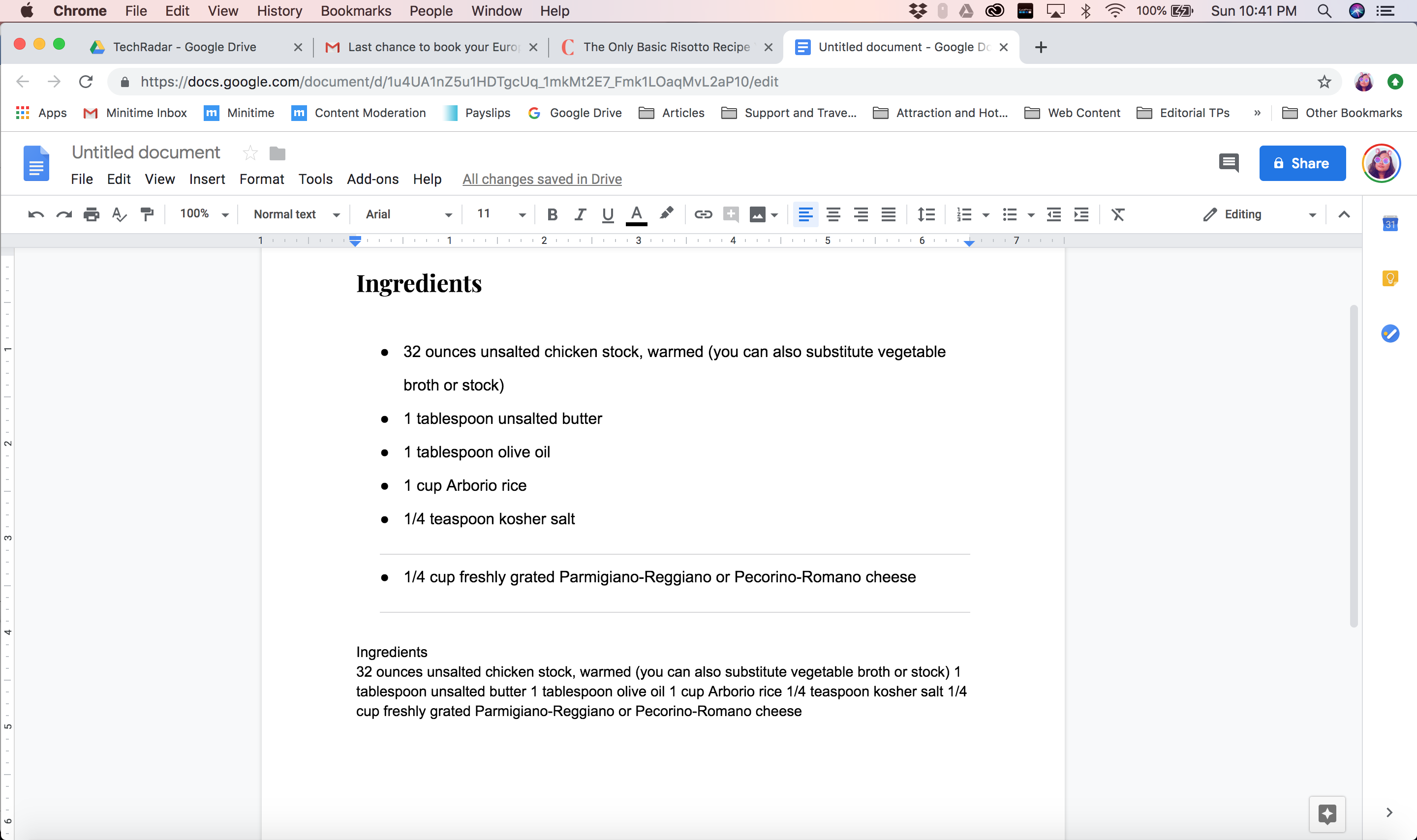 Copy and pasting unformatted text on Word in Mac