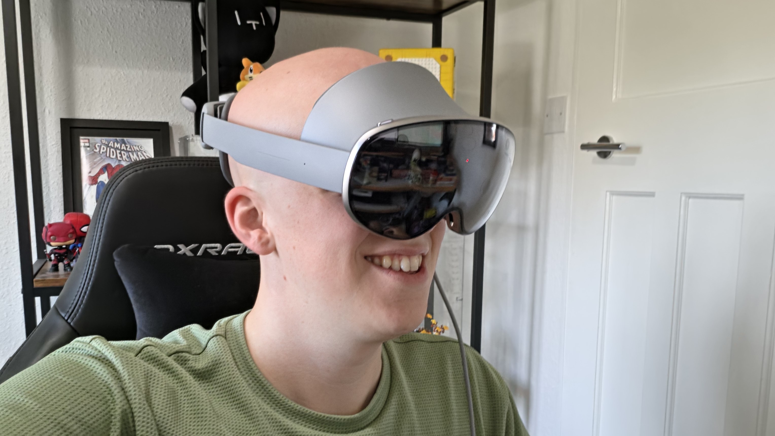 The Samsung Galaxy XR headset
