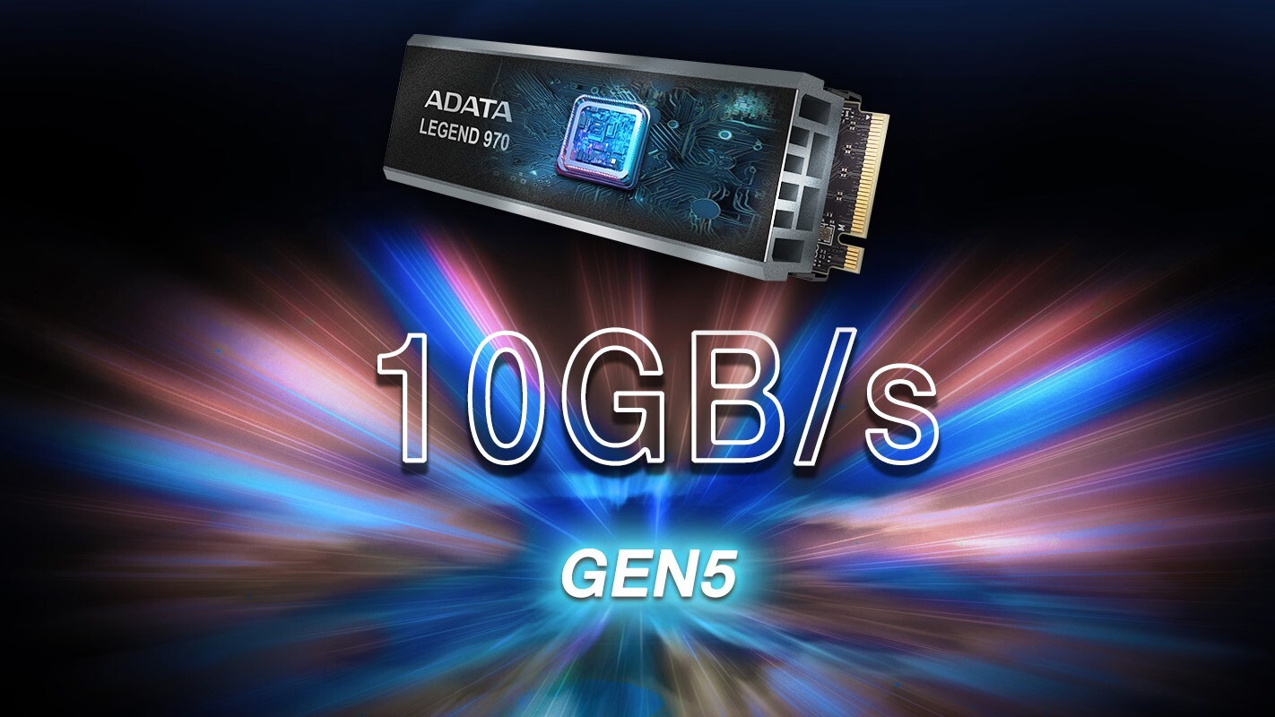 ADATA LEGEND 970 Gen 5 SSD promotional image
