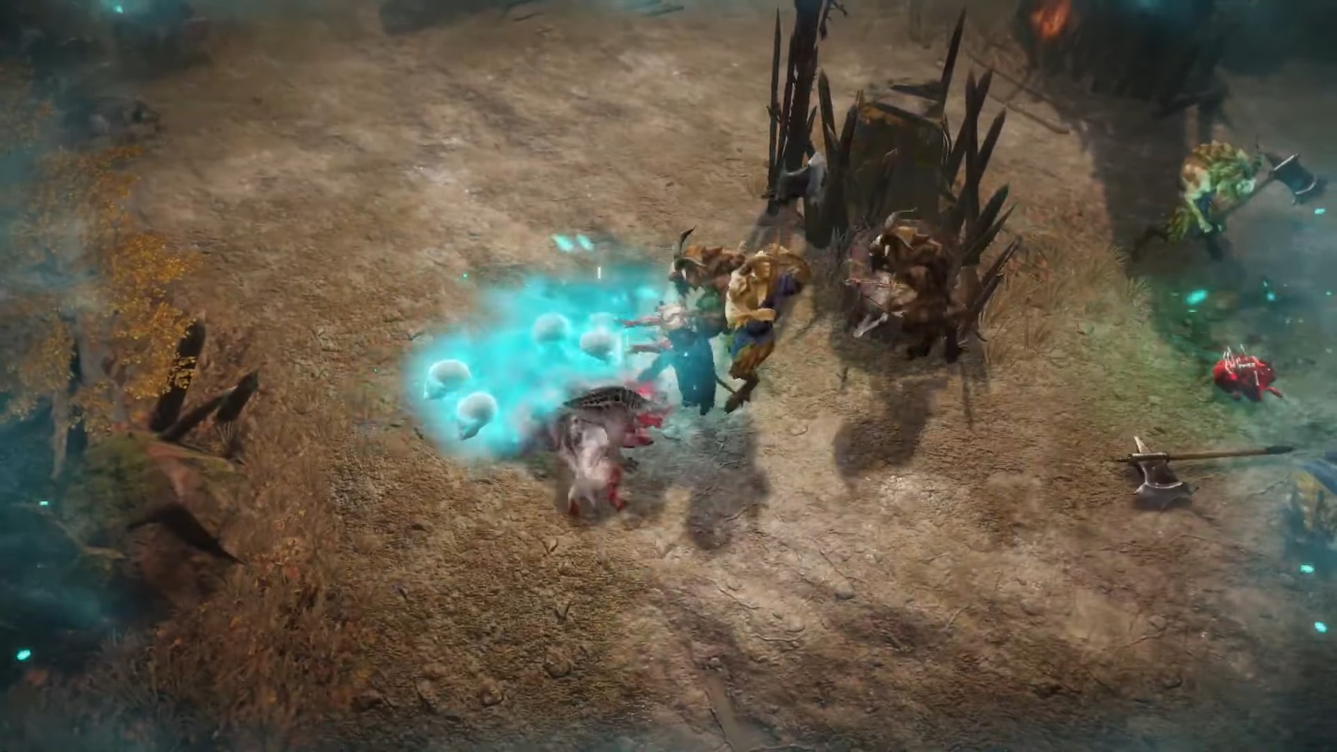 Diablo Immortal Necromaner using Bone Spirits