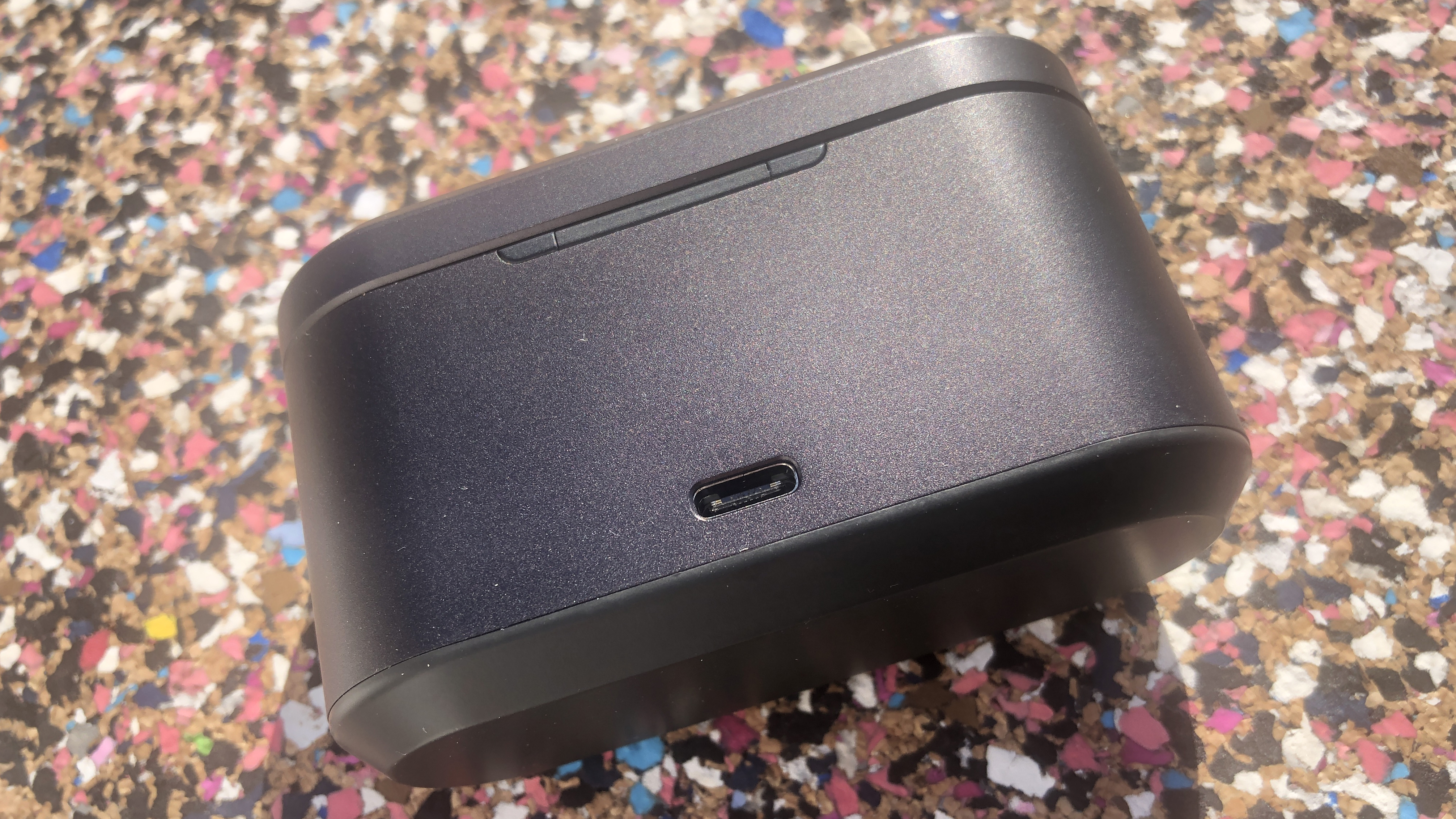 the charging case for the philips fidelio t1 true wireless earbuds