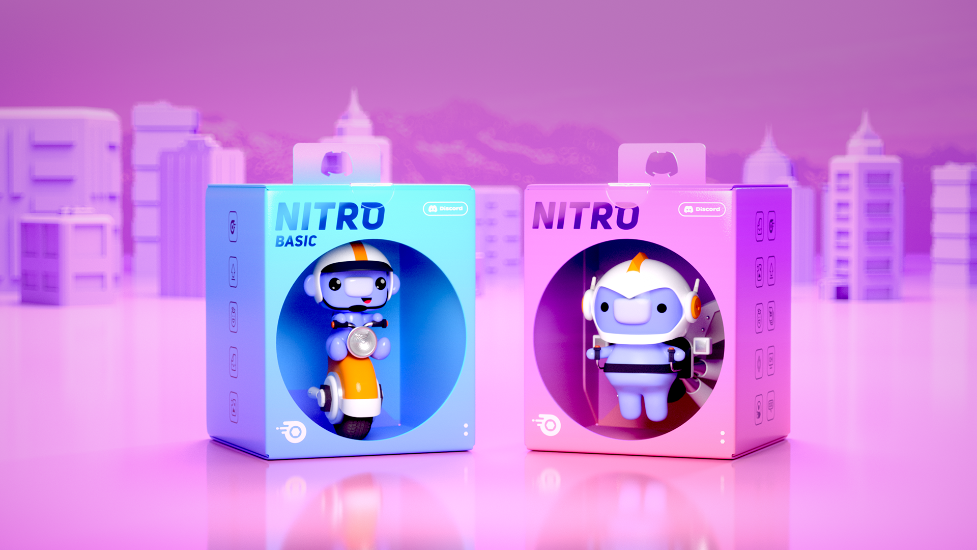 Discord Nitro graphic showing off the new Basic tier
