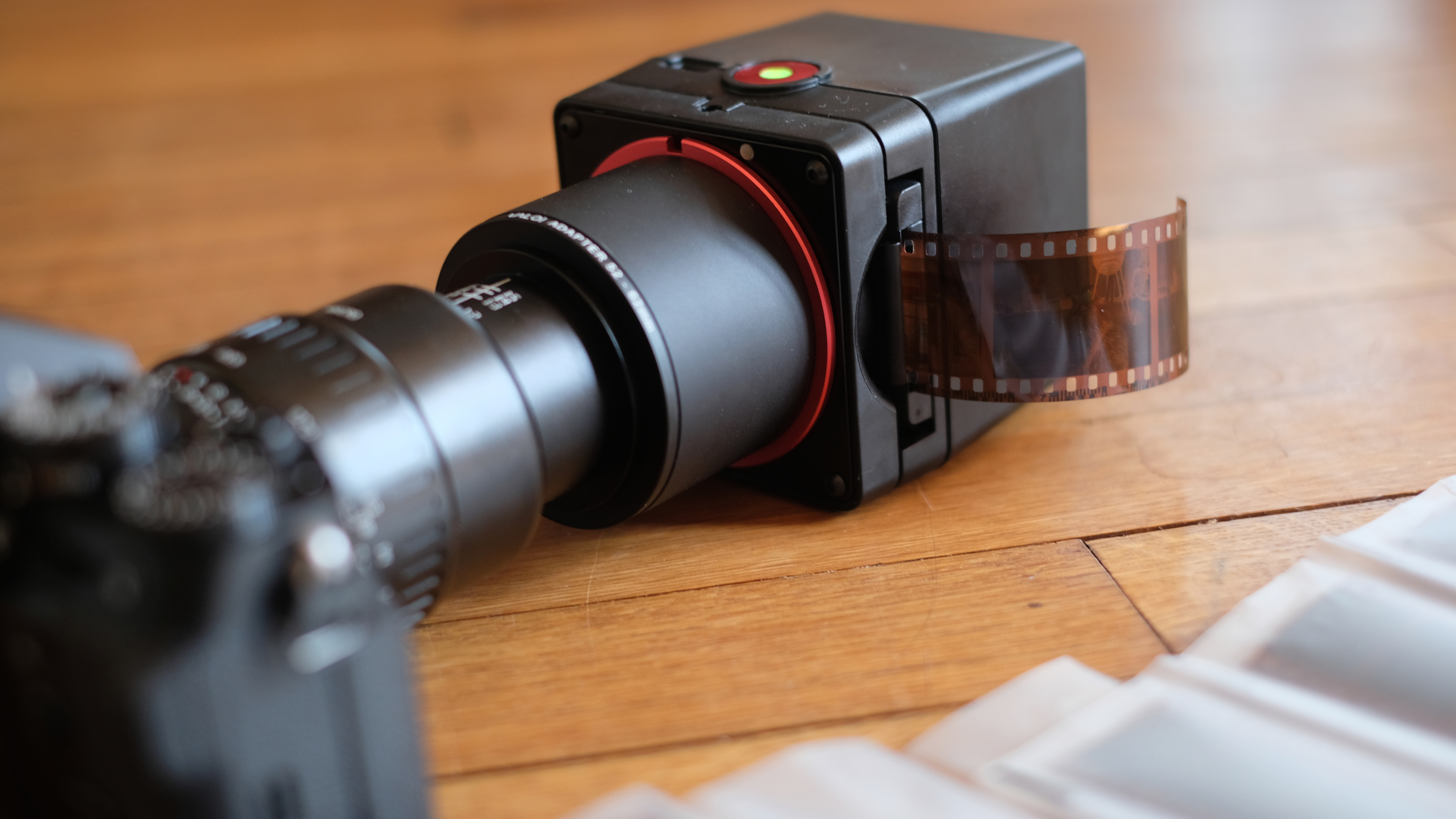 Photograph of the Valoi Easy35 V2 film scanner