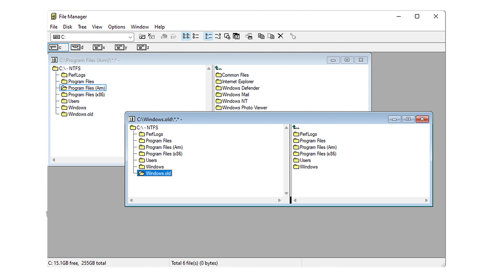 File Manager in Windows 11