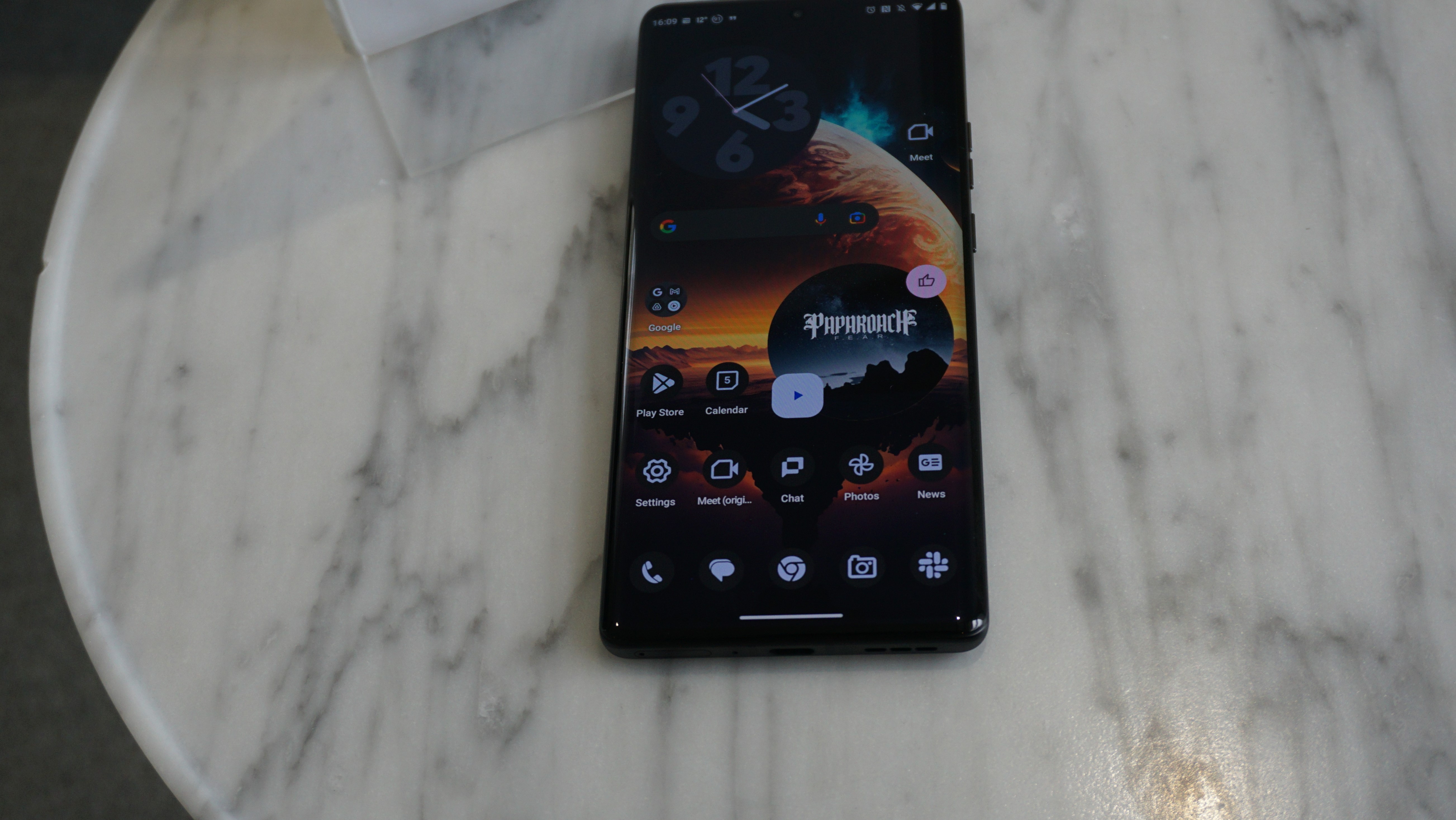 Images of the 2023 Motorola Edge 40 Pro in Interstellar Black