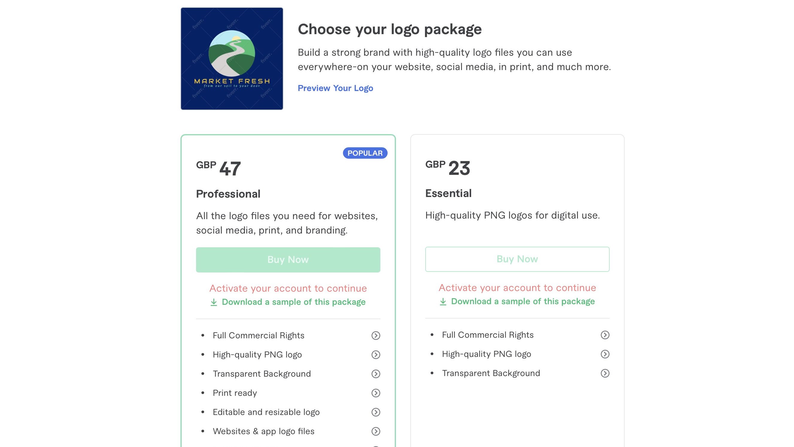 Pricing