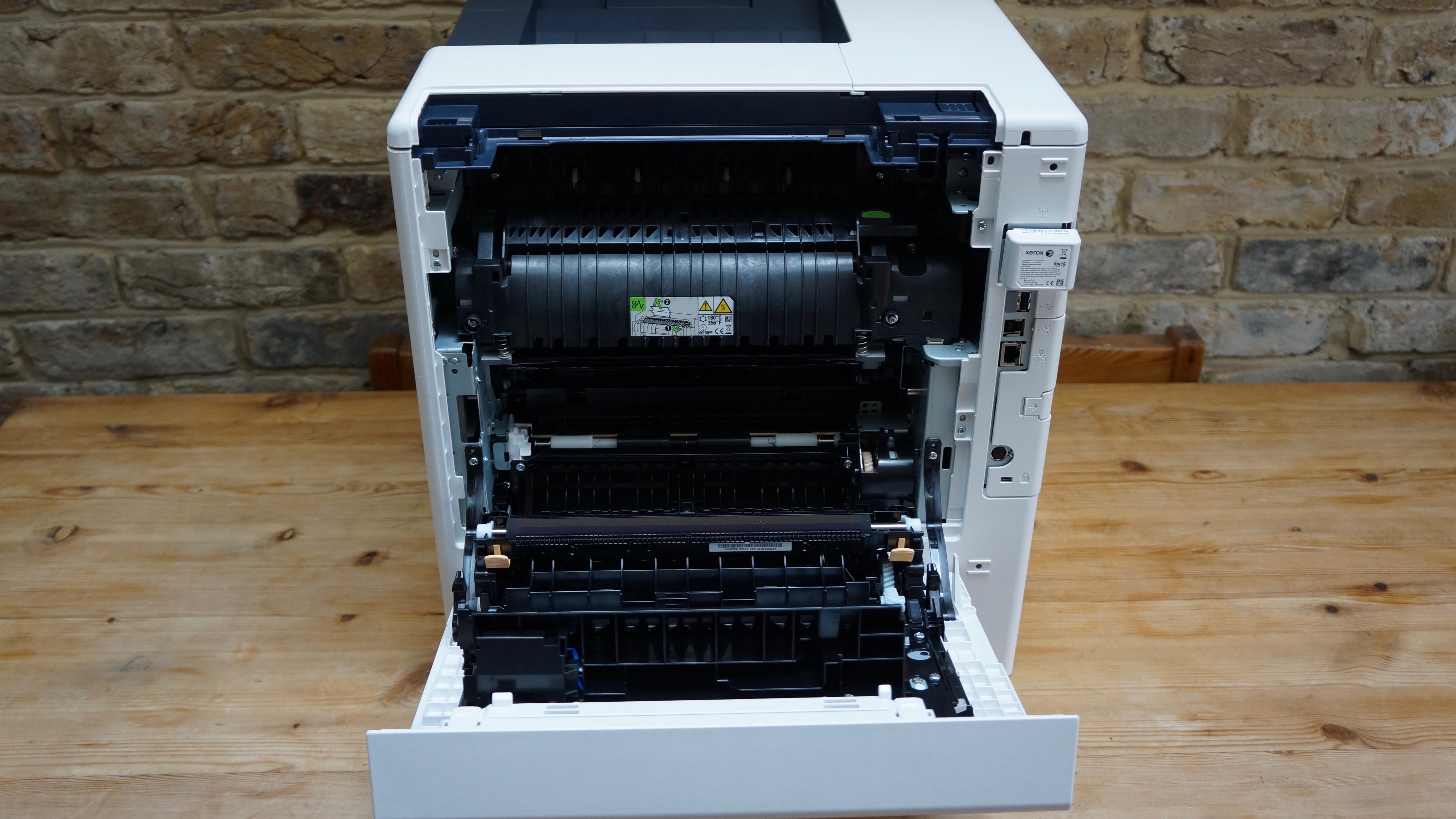 Back of printer