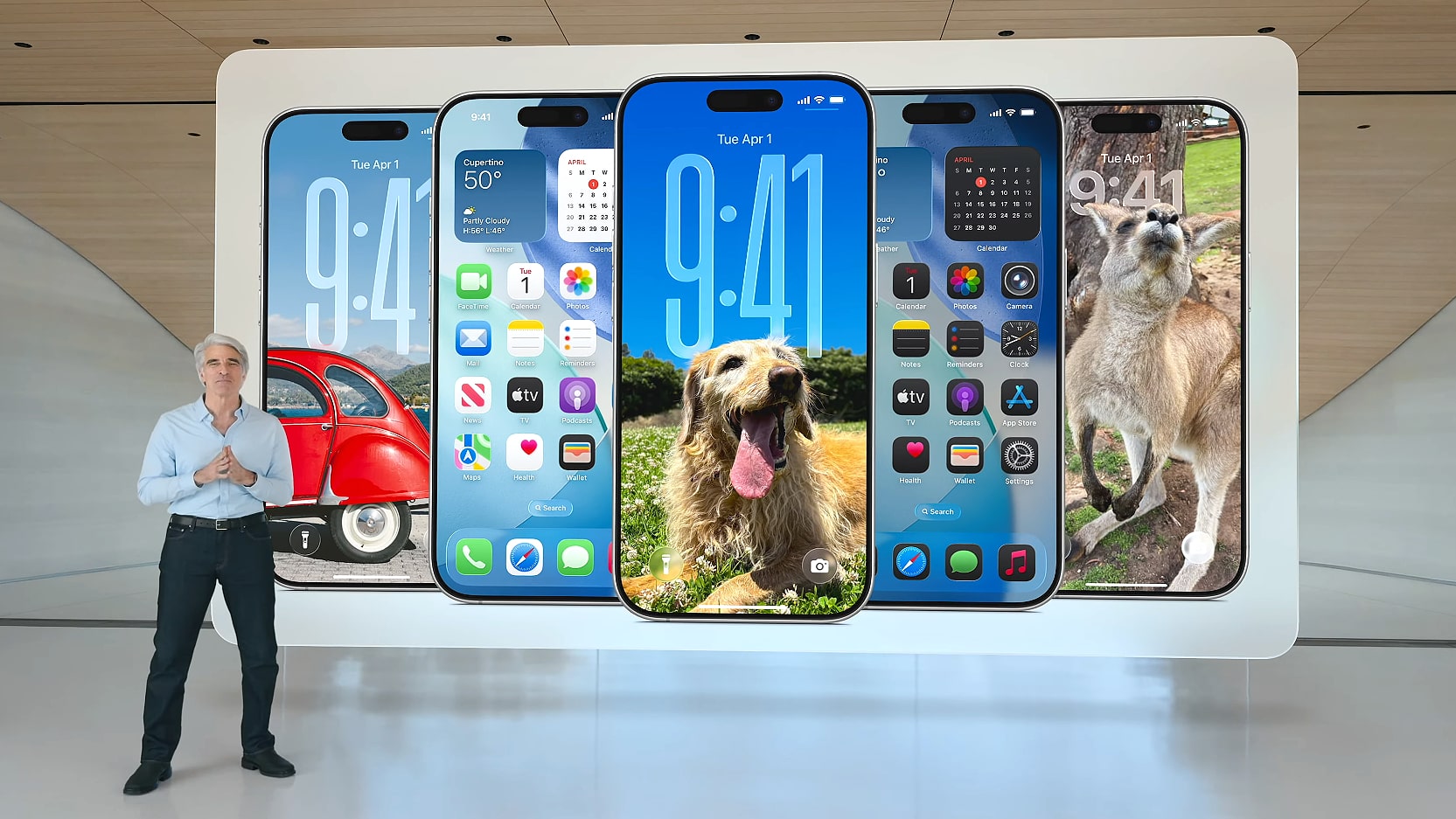 iOS 26 presented at Apple's Worldwide Developers Conference (WWDC) in June 2025.
