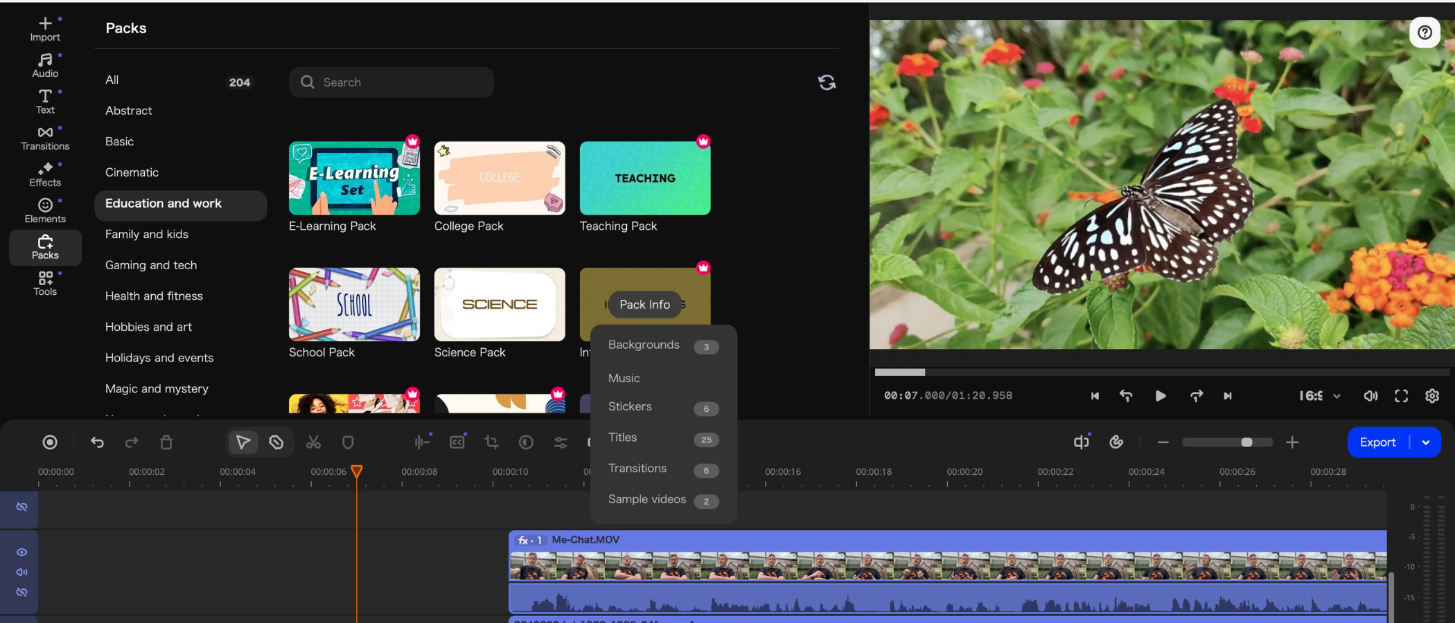 Movavi Video Suite 2025 during our review
