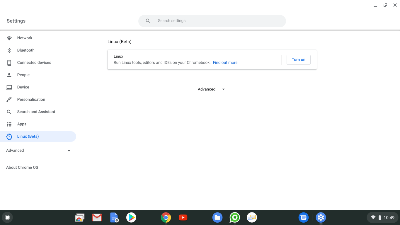 How to run Linux apps on your Chromebook