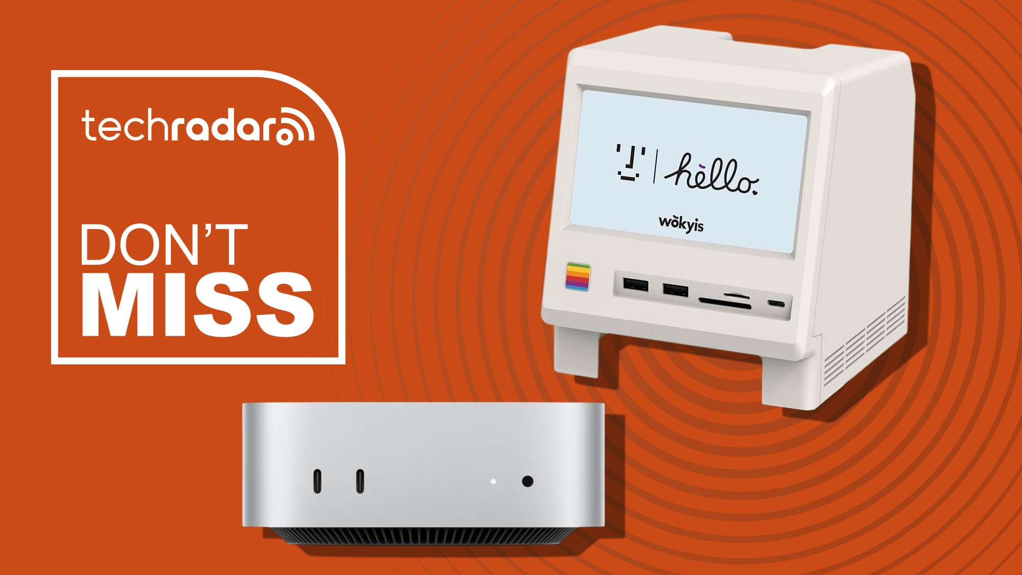 Wokyis Retro Dock Station for Mac mini