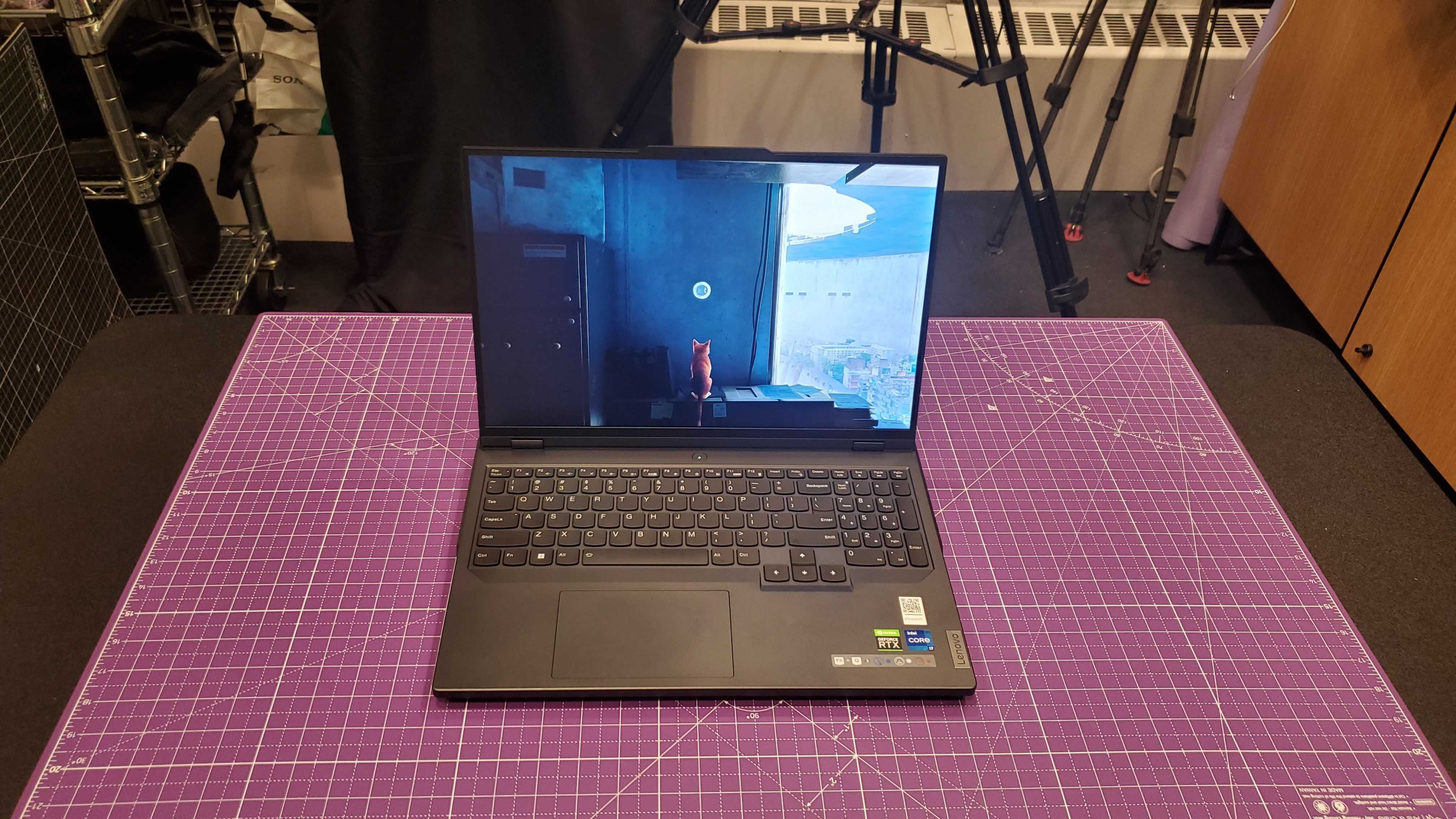 a black laptop