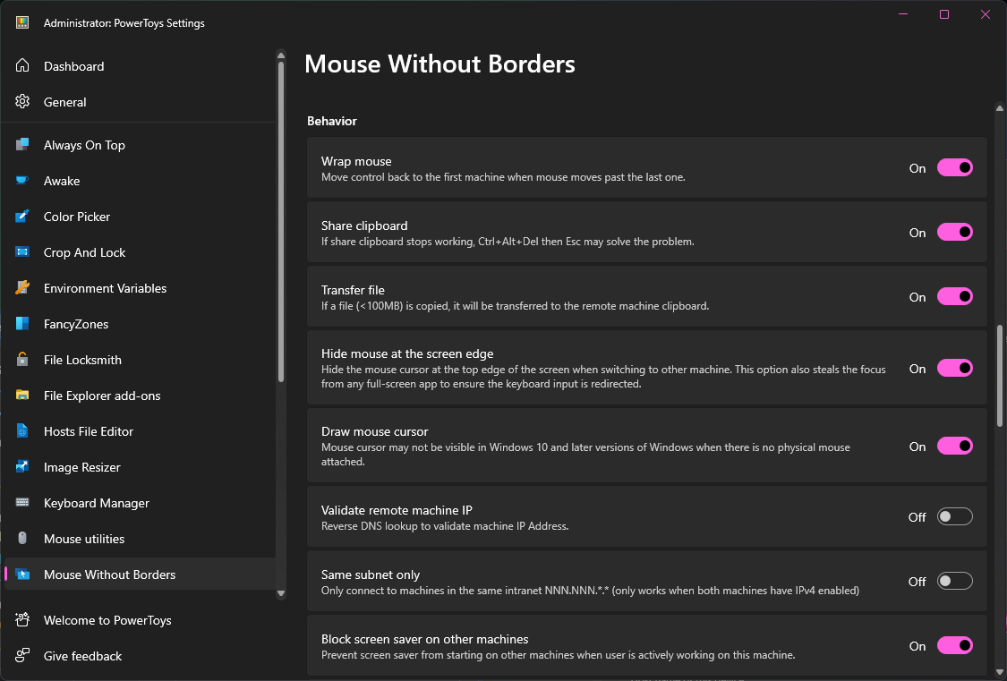 Mouse Without Borders