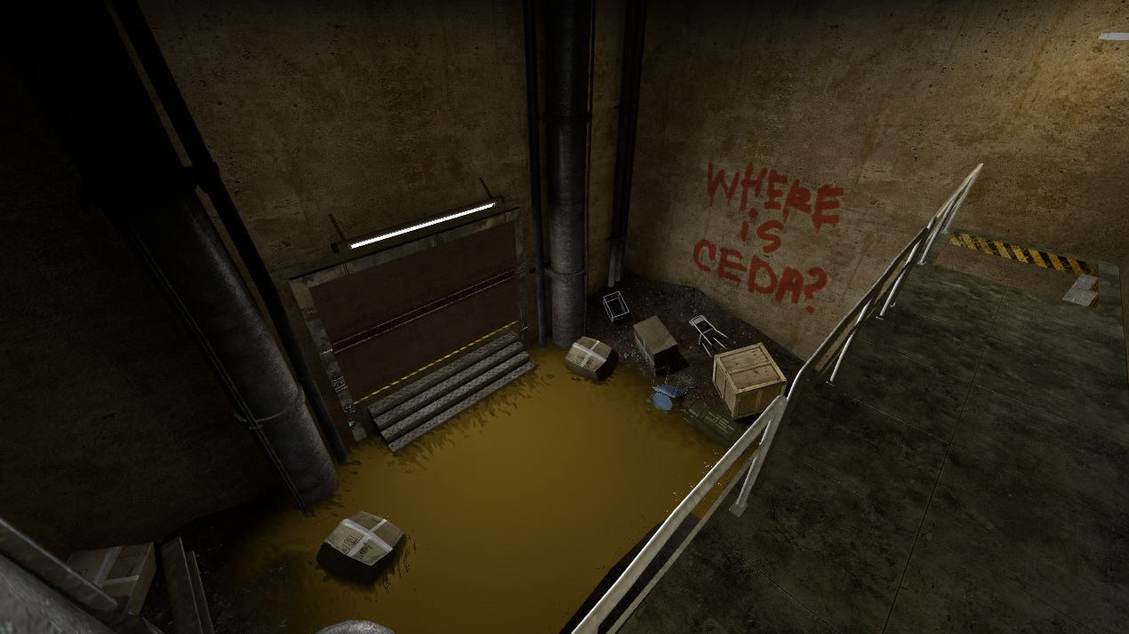in the sewers