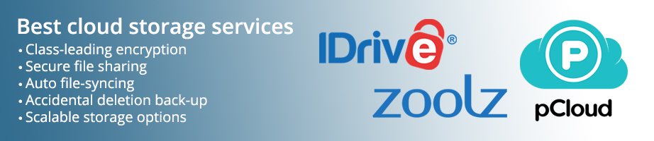 cloud storage banner