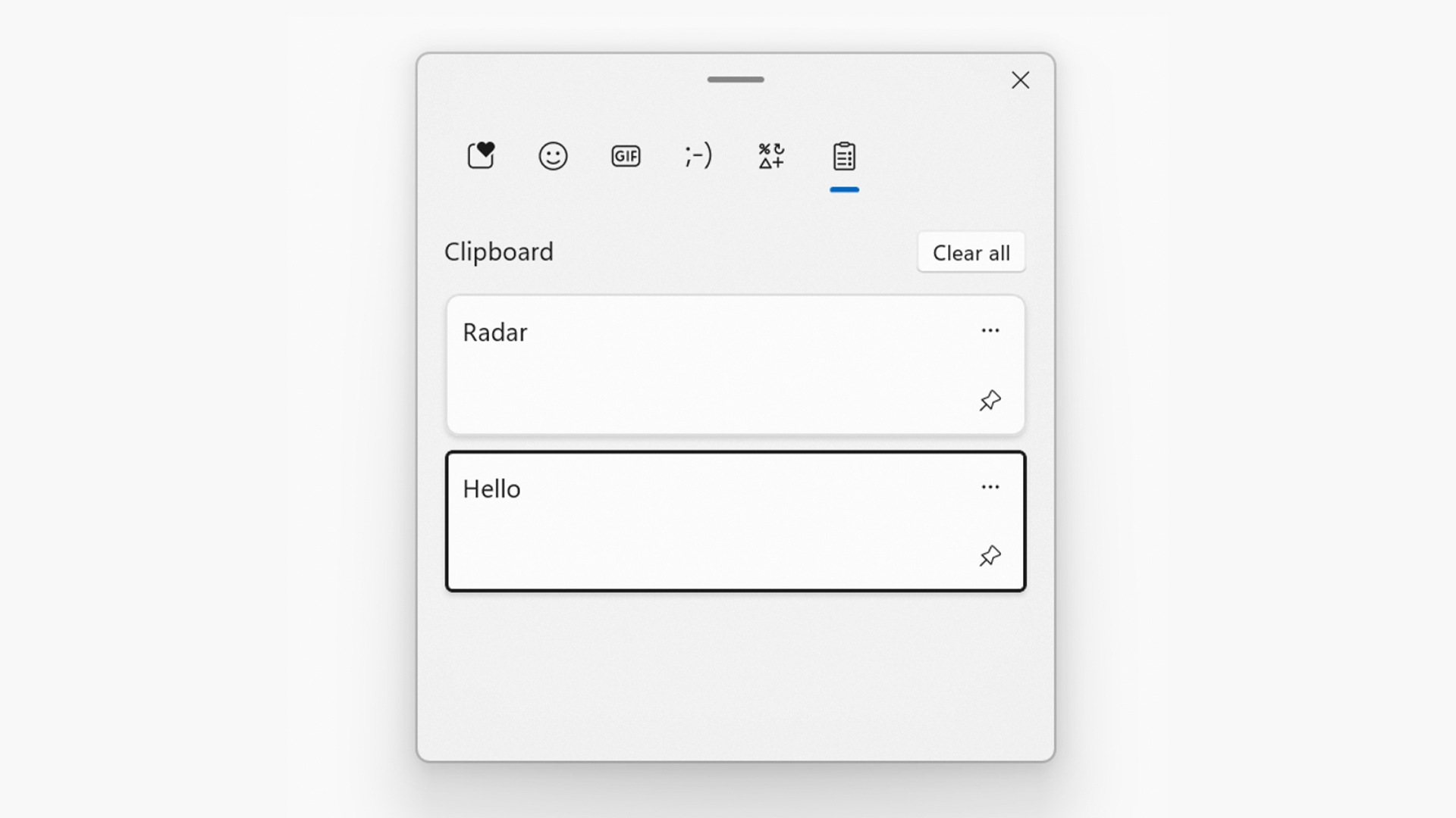 Windows 11 Clipboard