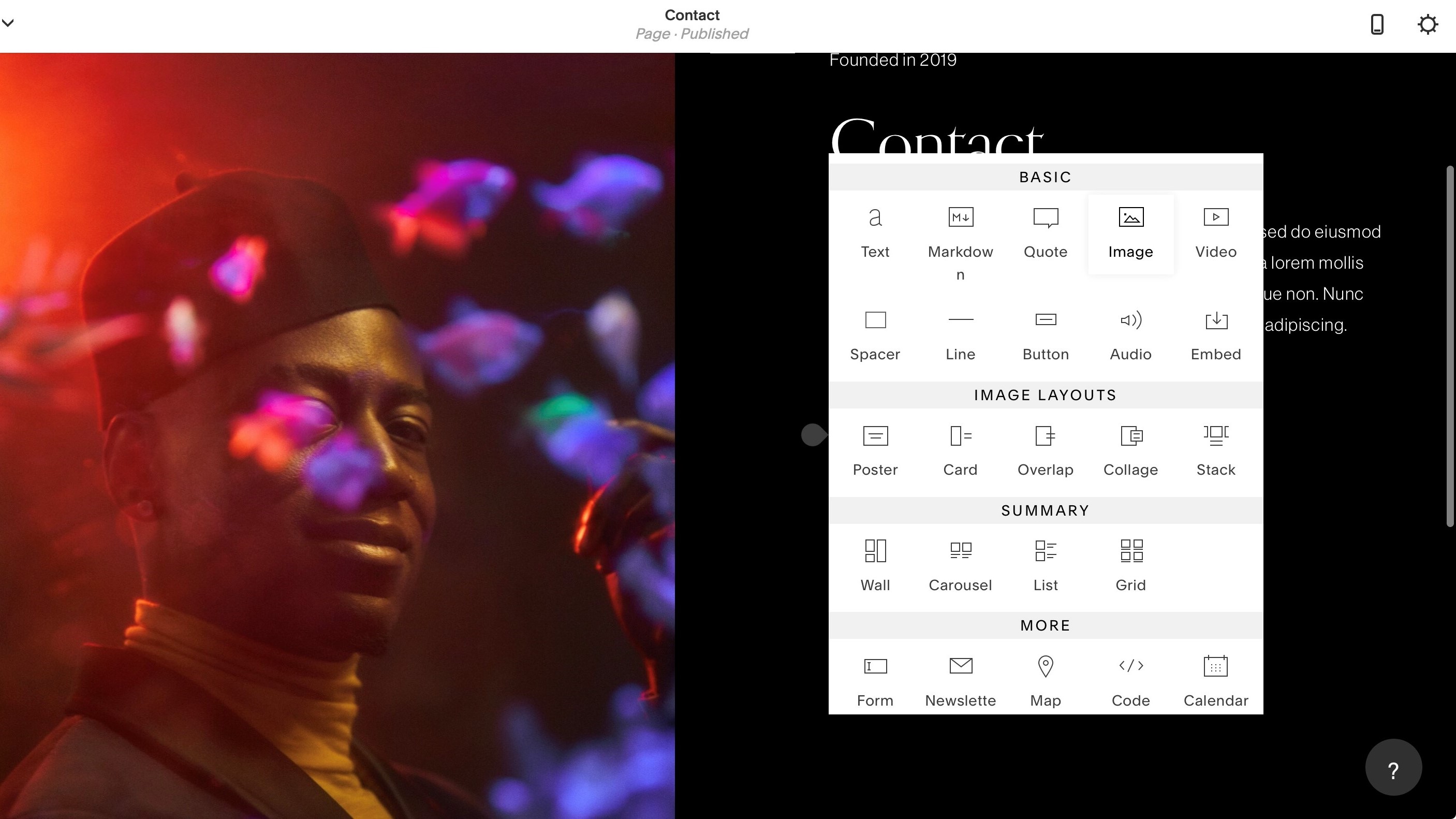 Edit your pages