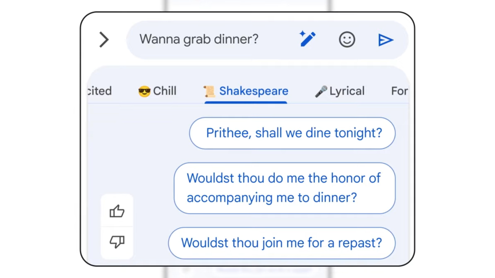 Google Messages Magic Compose