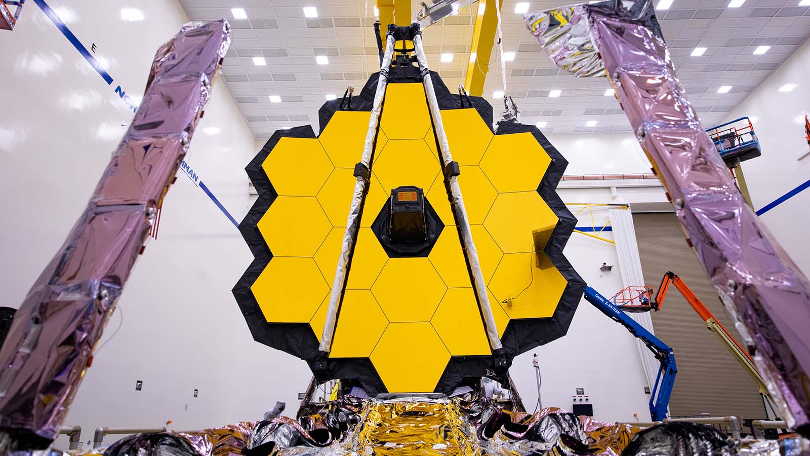 The James Webb Space Telescope In A Clean Room At A NASA Facility