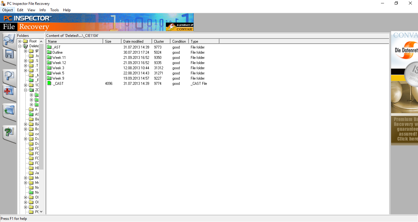 PC Inspector File Recovery review