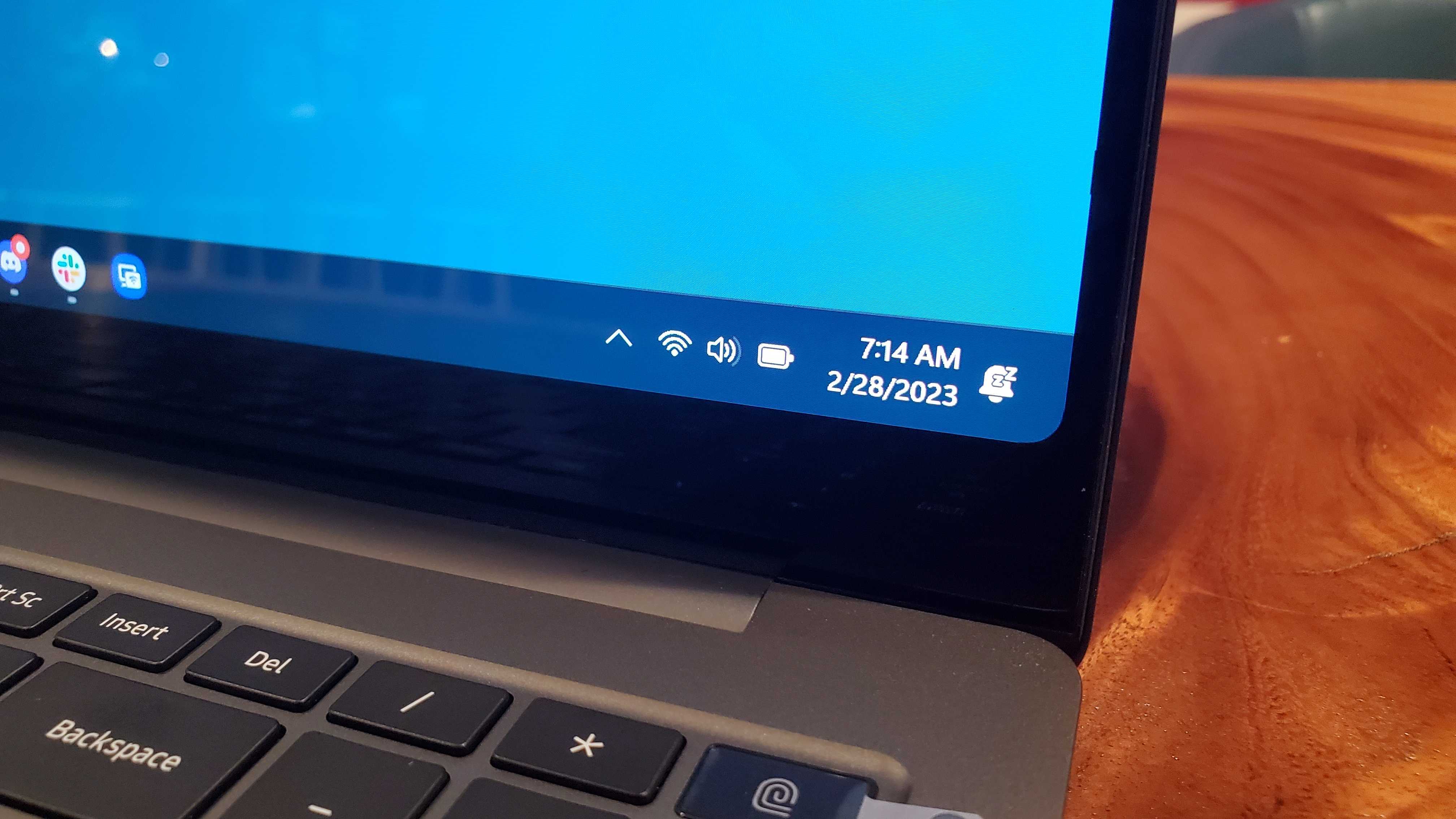 closeup of battery display