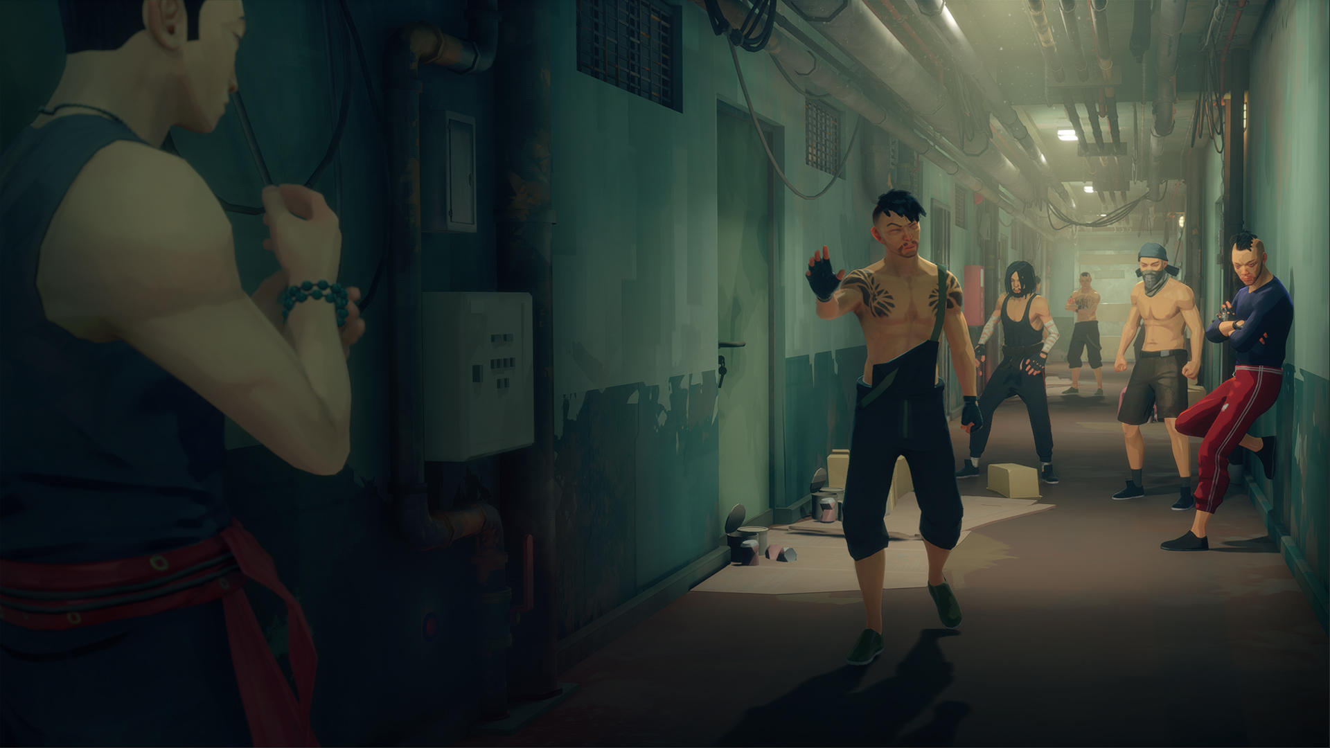 Sifu protagonist faces down an army of gangsters