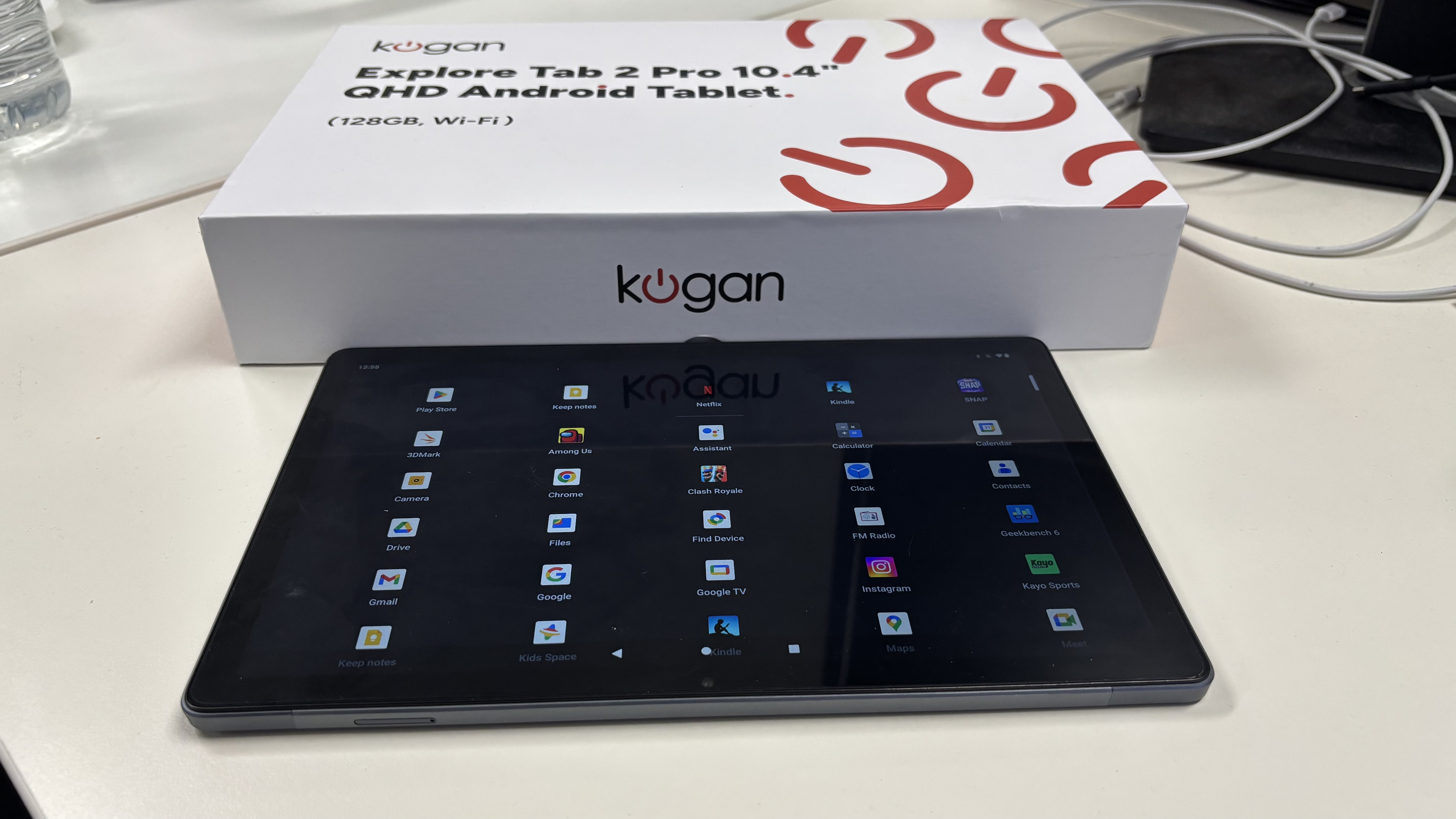Kogan Explore Tab 2 Pro tablet application icons