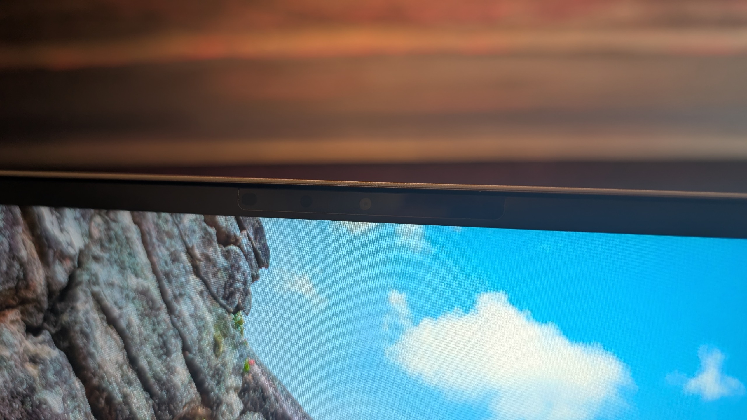 The Dell XPS 13 (2026) laptop pictured on a black marble worktop.