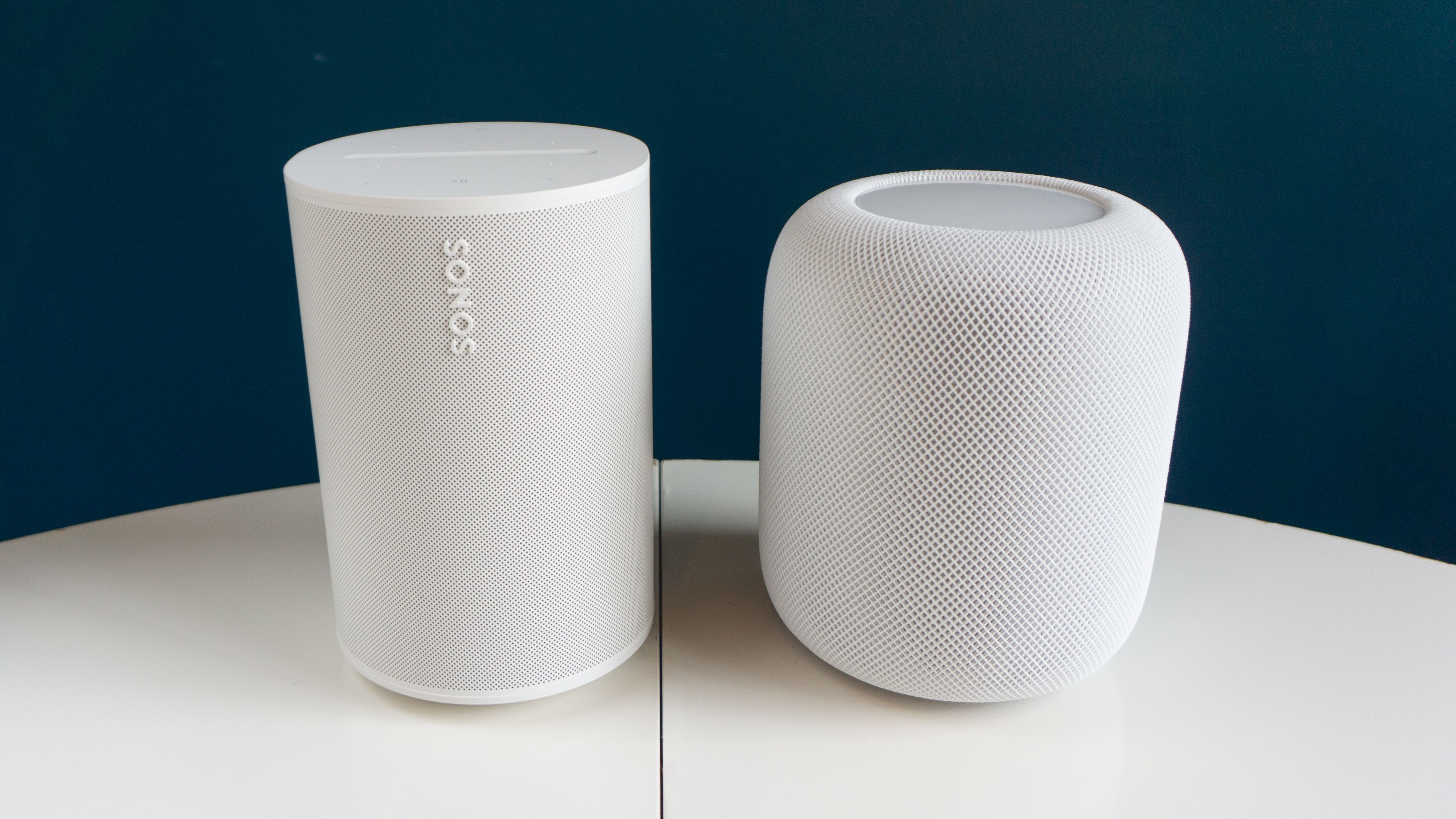 Sonos Era 100 on white table