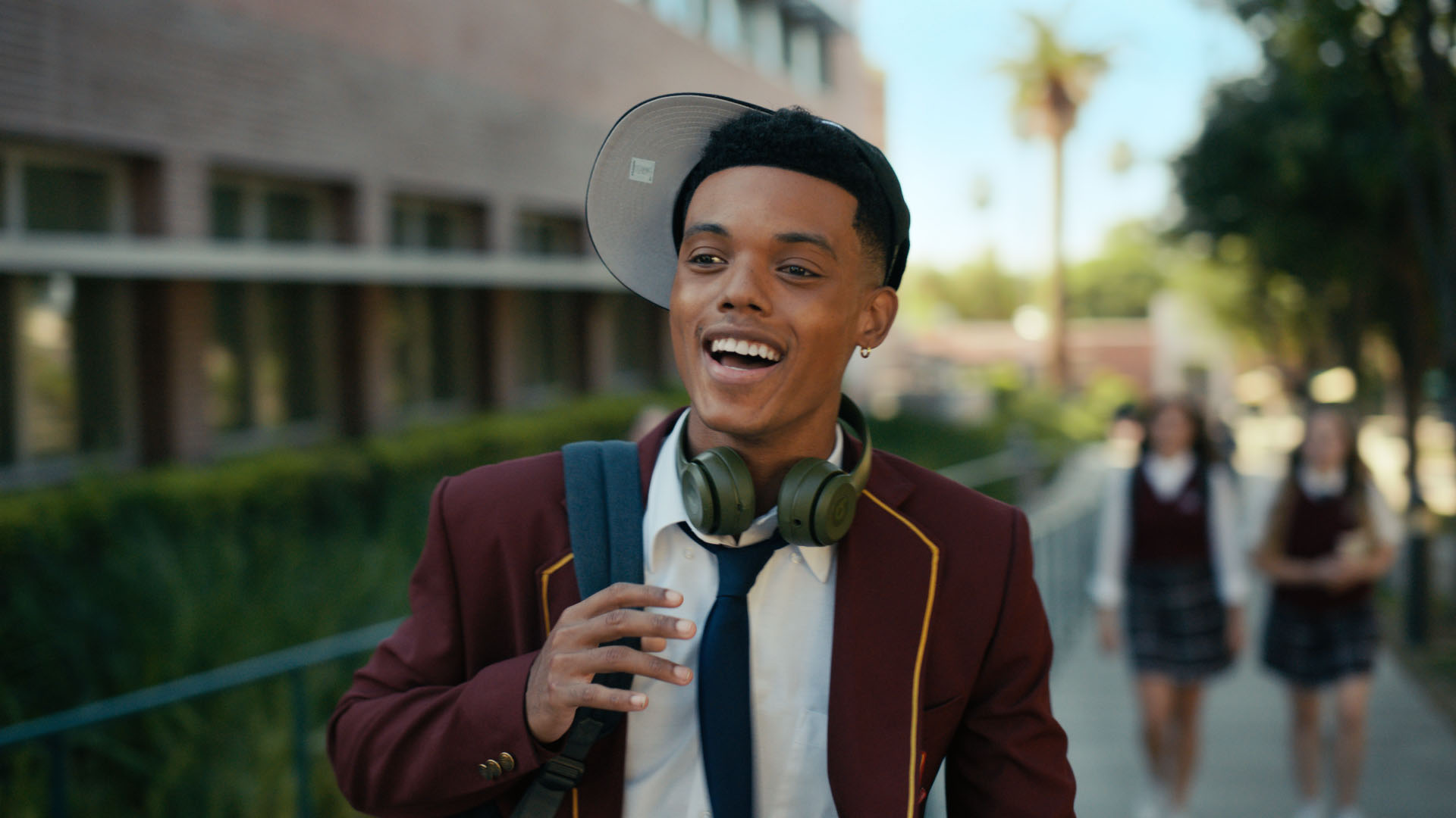Jabari Banks as Will Smith in Peacock's Bel-Air TV show